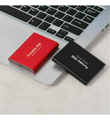 Disco Rígido Externo Barato U Hd 30tb Para Laptop E Celular Jiexuntong Expansion Novo Azul