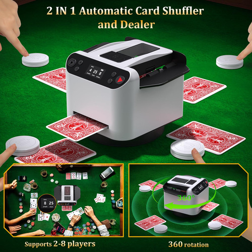 Mezclador Y Repartidor Automático De Cartas, Repartidor De