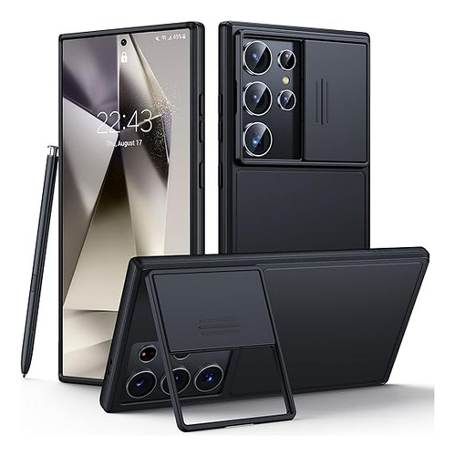Funda Para Samsung Galaxy S24 Ultra Con Cubierta De Camara