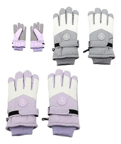 Guantes Alpine Skate Moto Unisex Acolchados Abrigo Invierno