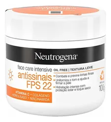 Hidratante Facial Neutrogena Face Care Antissinais Dia Fps 2 - R$ 31,44