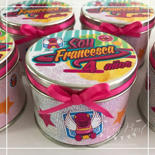 Latas Personalizadas Souvenir.  Bautismo,comunion, 15 Años