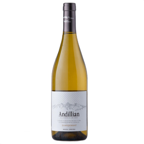 Vino Andillian Chardonnay Caja 6x750ml La Coste De Los Andes