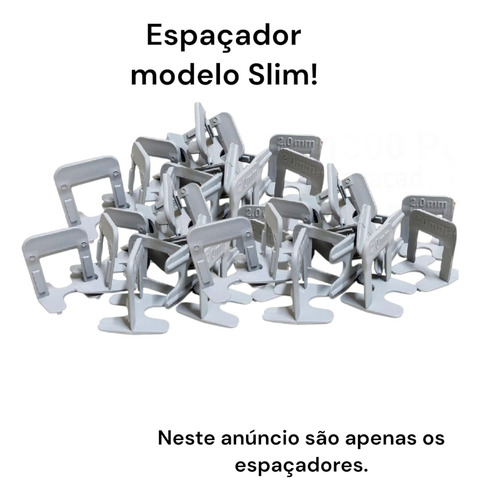 Kit 1000 Espaçadores Slim Niveladores Porcelanato Oferta!