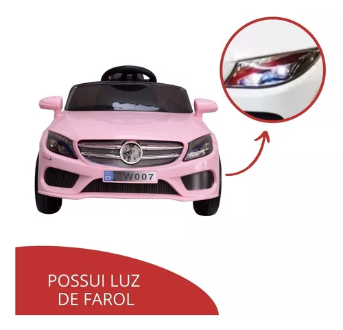 Carrinho Controle Remoto 1:18 Elétrico Pilha Farol Luz Led Carro Esportivo  Importway BW-024 - BEST SALE SHOP