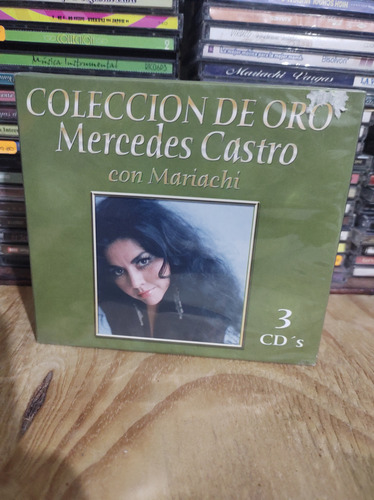 Mercedes Castro Colección De Oro 3cds Cd #025