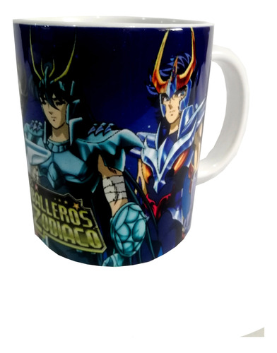 Taza Mug Sublimada 11 Oz Anime Caballeros Del Zodíaco