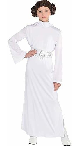 Costumes Usa Star Wars Princess Leia Costume For Girls, Incl