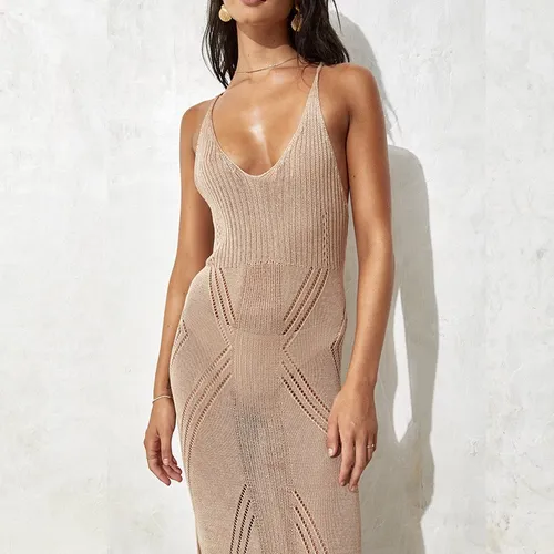 Vestido tubo largo informal clearance