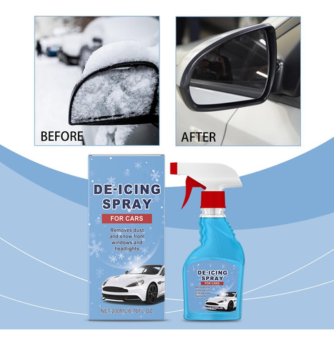 Spray De Hielo S De 200 Ml Para Coche, Spray De Hielo Para C