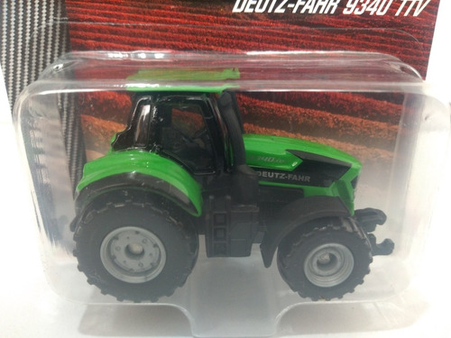 Tractor Deutz-fahr 9340 Ttv/ Escala 1:70/ 7cms/ Majorette/