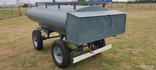 Acoplado Tanque Aiello, De 2200lts,baulera,p-gas Oil,m-bueno