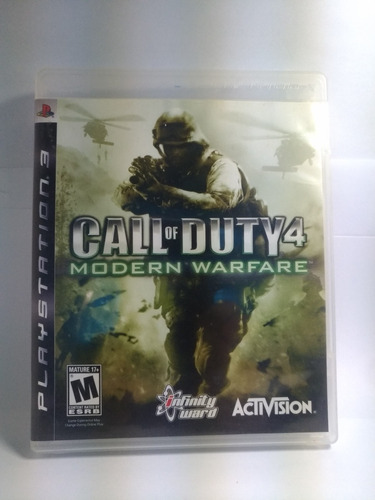 Jogo  Call Of Duty 4 Modern Warfare Playstation 3 Ps3