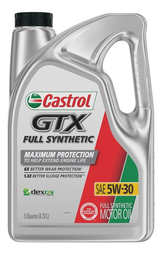 Aceite Sintético Castrol Gtx 5w30 Garrafa Made In Usa