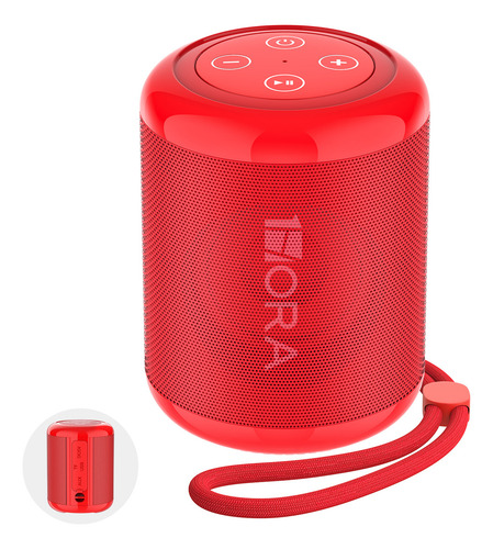 Bocina Portátil Bluetooth Mini 1Hora con FM USB TF AUX y TWS Calidad de Sonido Excelente Diseño Compacto y Portátil Altavoces y Subwoofer de Alto Rendimiento Pastilla