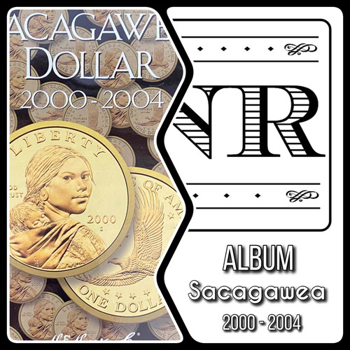 Album Monedas Sacagawea 2000 - 2004 - Eeuu - Dolar - P Y D