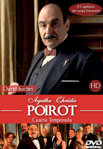 Poirot (agatha Christie) 4ta. Temporada - 3 Dvd