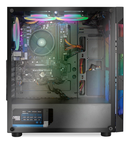Xtreme Pc Amd Radeon Renoir Ryzen 5 4650g 16gb 2t Monitor 24