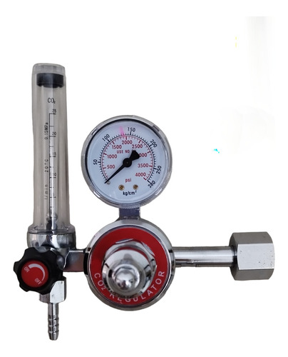 Regulador De Argón // Co2  Mig Tig Flujometro, Manómetro.