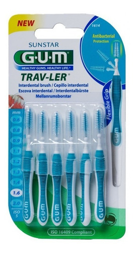 Cepillo Gum Traveler 1,6mm