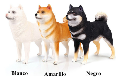 . Juguete Modelo De Perro Shiba Inu Amarillo De Alta