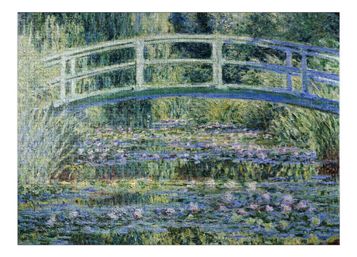 Claude Monets Water Lilies And Japanese Bridge - Rompecabe