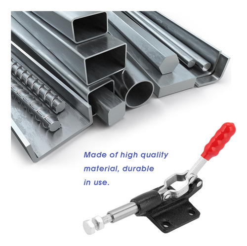 Abrazadera De Palanca Vertical Gh-305 Cm, Hierro Galvanizado
