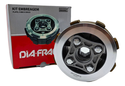 Kit Embreagem Completa Honda Cg 125 Titan 94 95 96 A Melhor