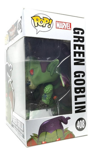 Funko Pop Green Goblin Spider Man Into The Spiderverse 408 (Usado)