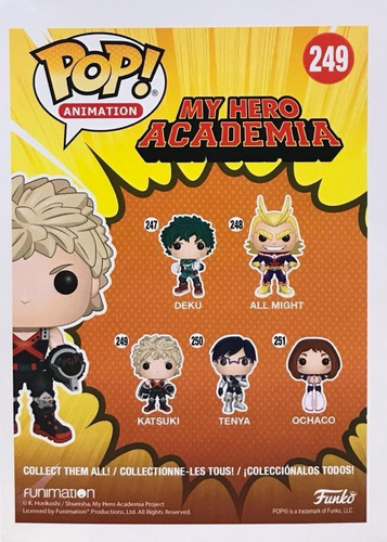 Funko Pop! Animation My Hero Academia Katsuki #249