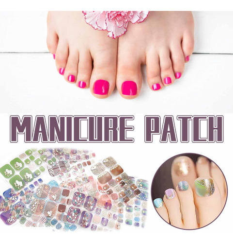 Pegatinas Para Uñas De Los Pies En Forma De X, Pegatinas Bro