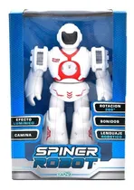 Comprar Spiner Robot Rota 360 Camina Interactivo Luz Sonido Ditoys