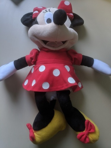Boneco De Pelucia Minnie Mouse Que Fala Original Multikids