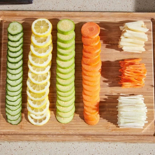 Imagen 5 de 9 de Cortador Picador Rebanadora De Verduras Vegetales 30 Corte