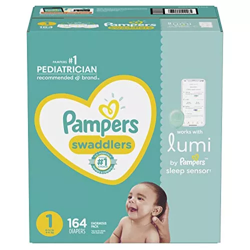Pañales Lumi By Pampers, Talla 1, Enormes