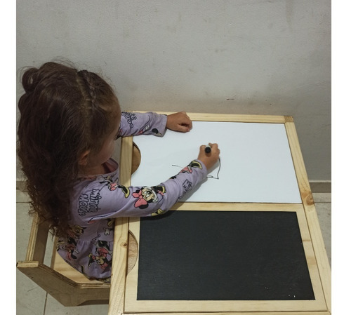 Mesa De Actividades+silla Bebe