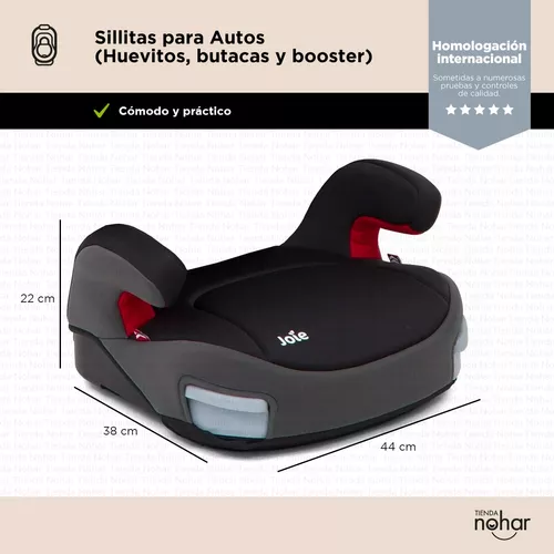 Booster Butaca Auto Elevador Joie Trillo E Con Lacht Isofix