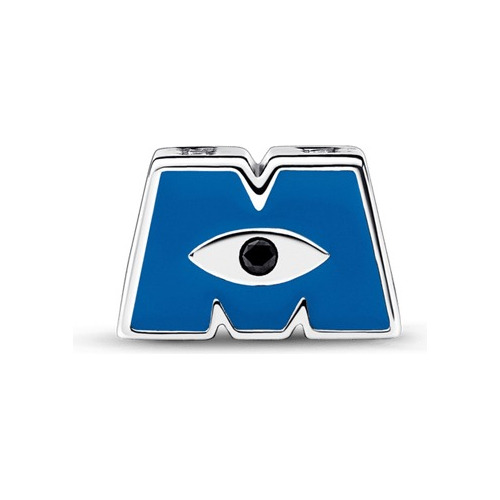 Charm Pandora Disney Logo M Ojo De Monsters Inc. University