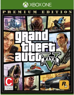 Grand Theft Auto V GTA Premium Edition Rockstar Games Xbox One Físico