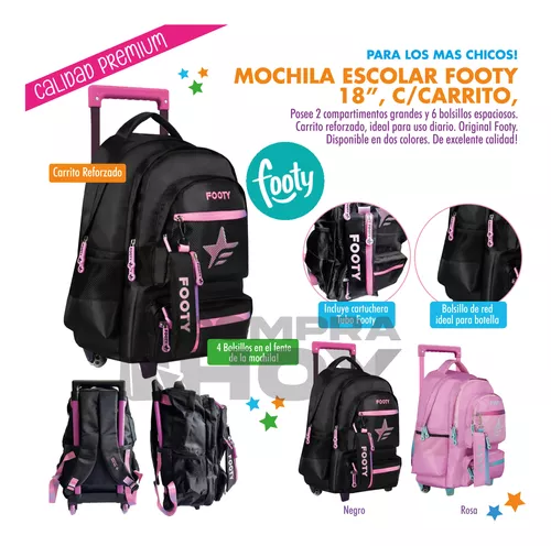 Top Model Mochila Escolar Ballet