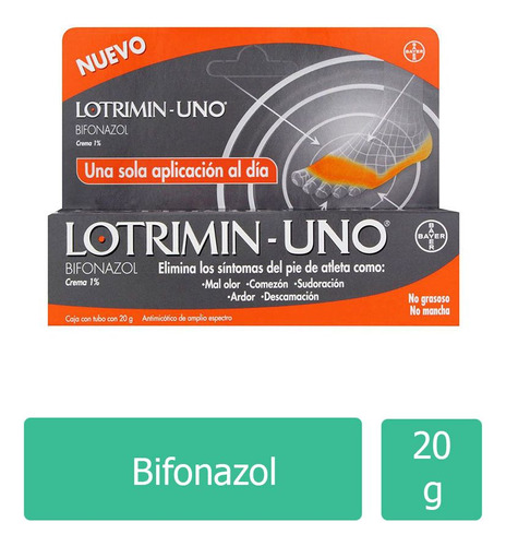 Lotrimin-uno Caja Con Tubo Con 20 G