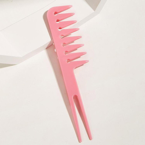 Fantail Compact Styling Pente De Dentes Largos Pente De