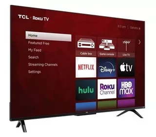 Pantalla Televisión 55'' Tcl Smart Roku 4k Uhd 55s451