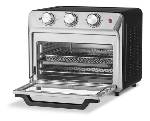 Imagen 3 de 6 de Horno Eléctrico Multifunción Air Fryer 25 L Multilaser Ce181