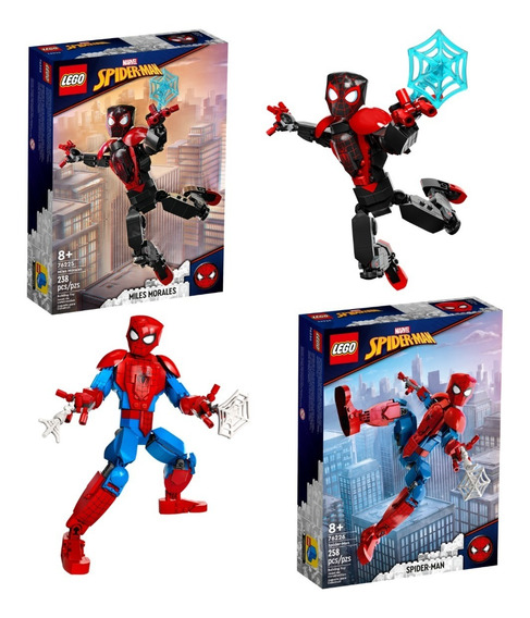 Lego 76225 Figura Miles Morales Y 76226 Spiderman | Envío gratis