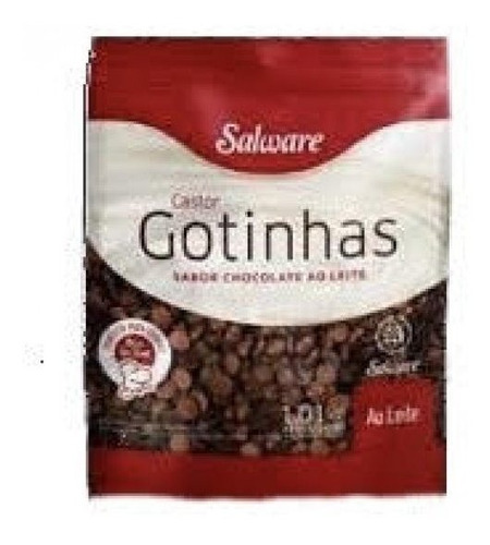 Gotas De Chocolate Ao Leite 1,01kg - Salware