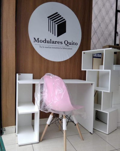 Imagen 2 de 3 de Super Oferta De Escritorio + Silla + Librero
