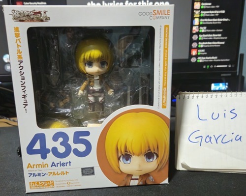 Nendoroid Eren, Mikasa, Armin, Emilia, Ram, Rem, Saitama (Usado)