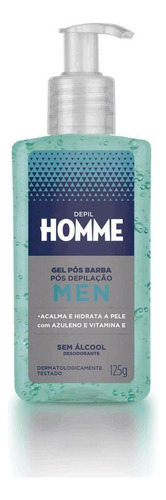 Gel Pós Barba E Depilação Masculino Depil Bella 125g