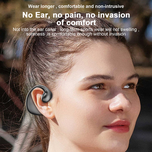 Auriculares De Conducción Ósea Auriculares Inalámbricos Bt